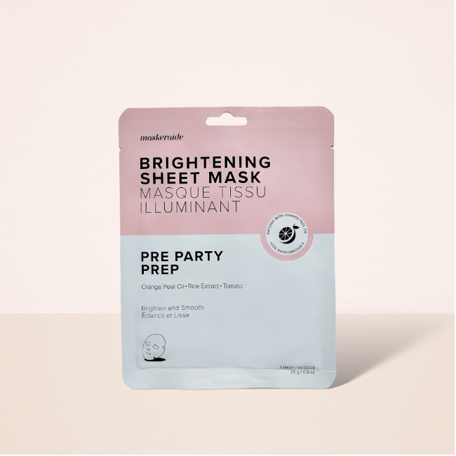 Maskeraide - Pre Party Prep Brightening Sheet Mask