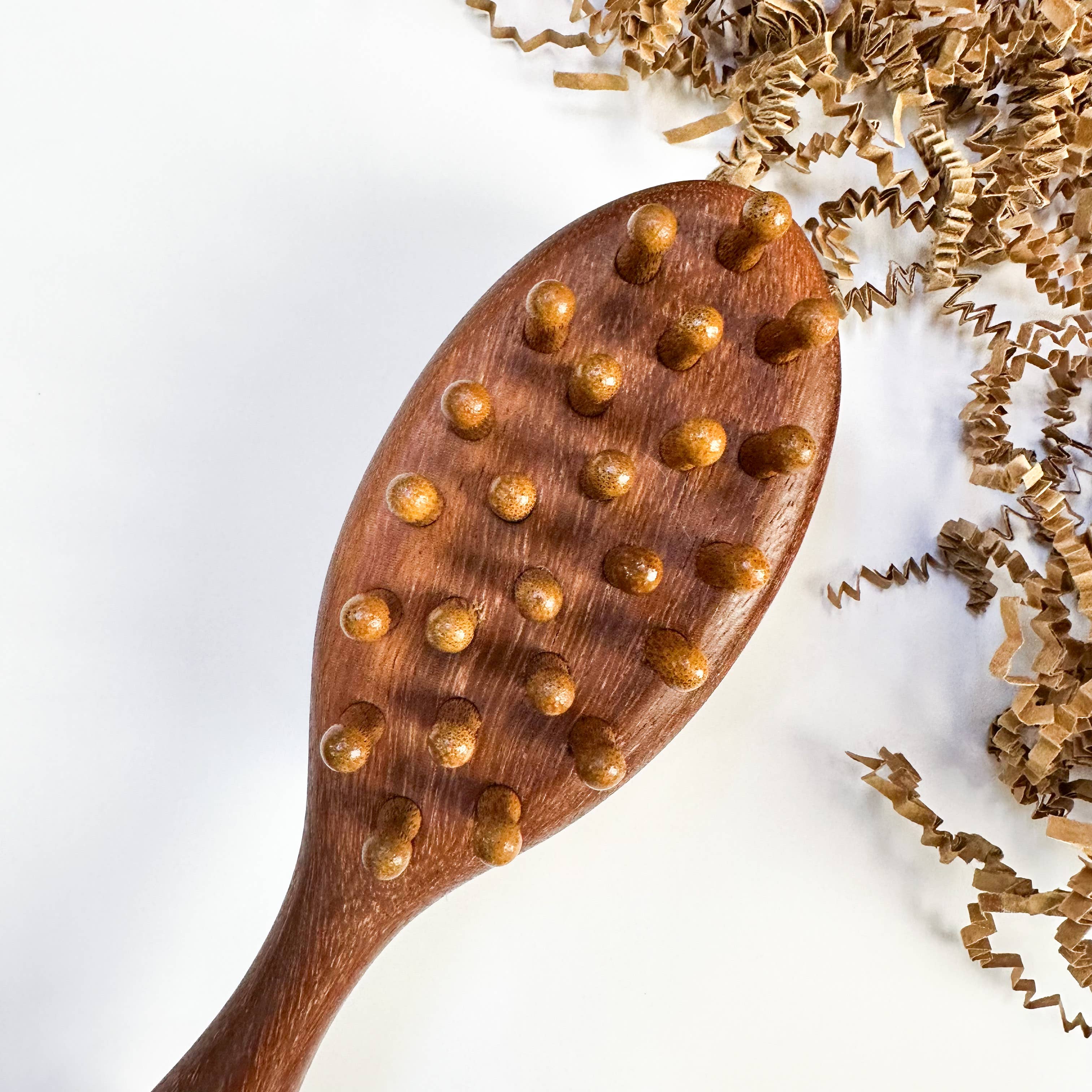 Smile Boutiques - Sandalwood Hair  Brush and Scalp Massager