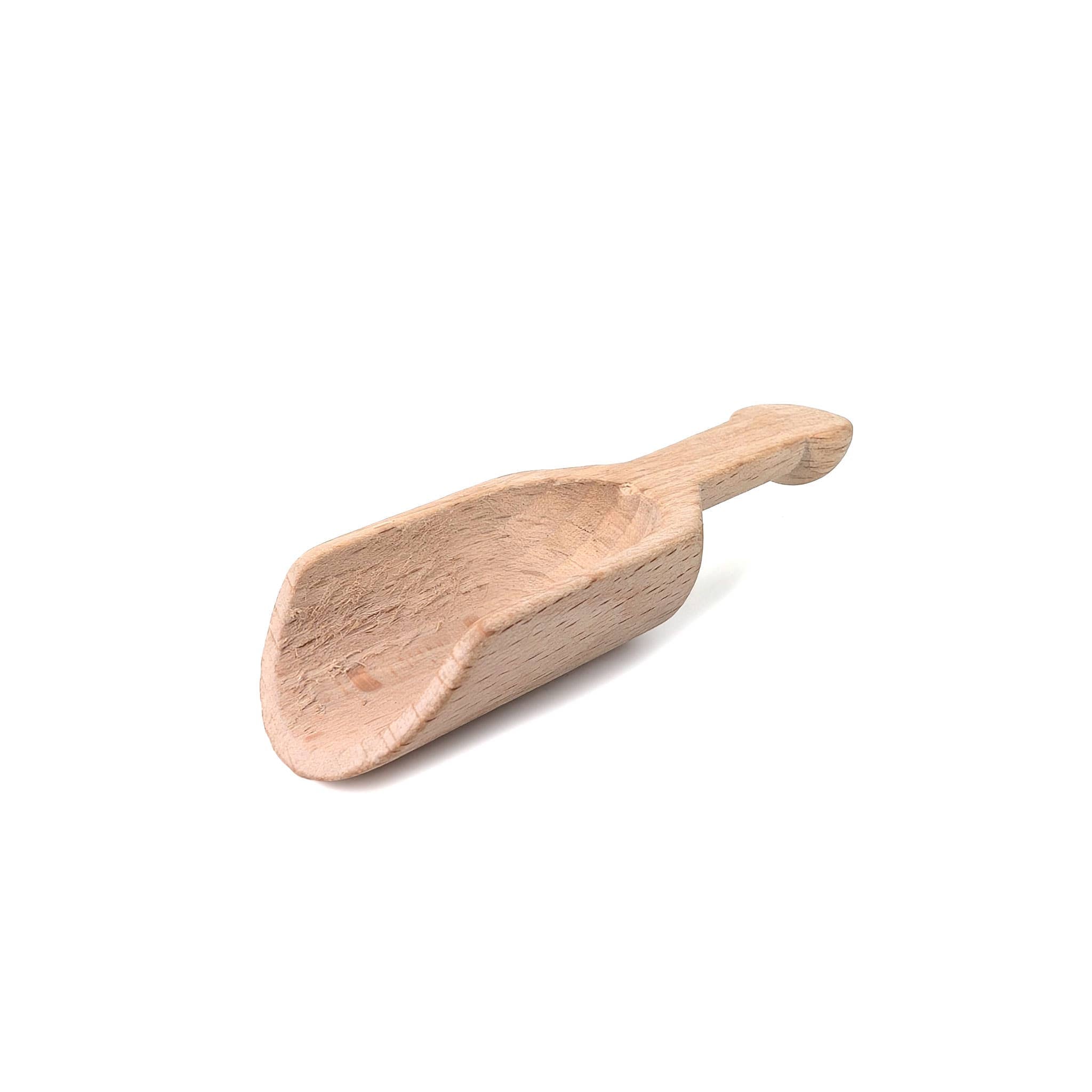 Mini Bamboo Spoon Scoop for Bath Soaks