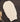 Bath hemp fiber body exfoliating scrubber glove: Beige