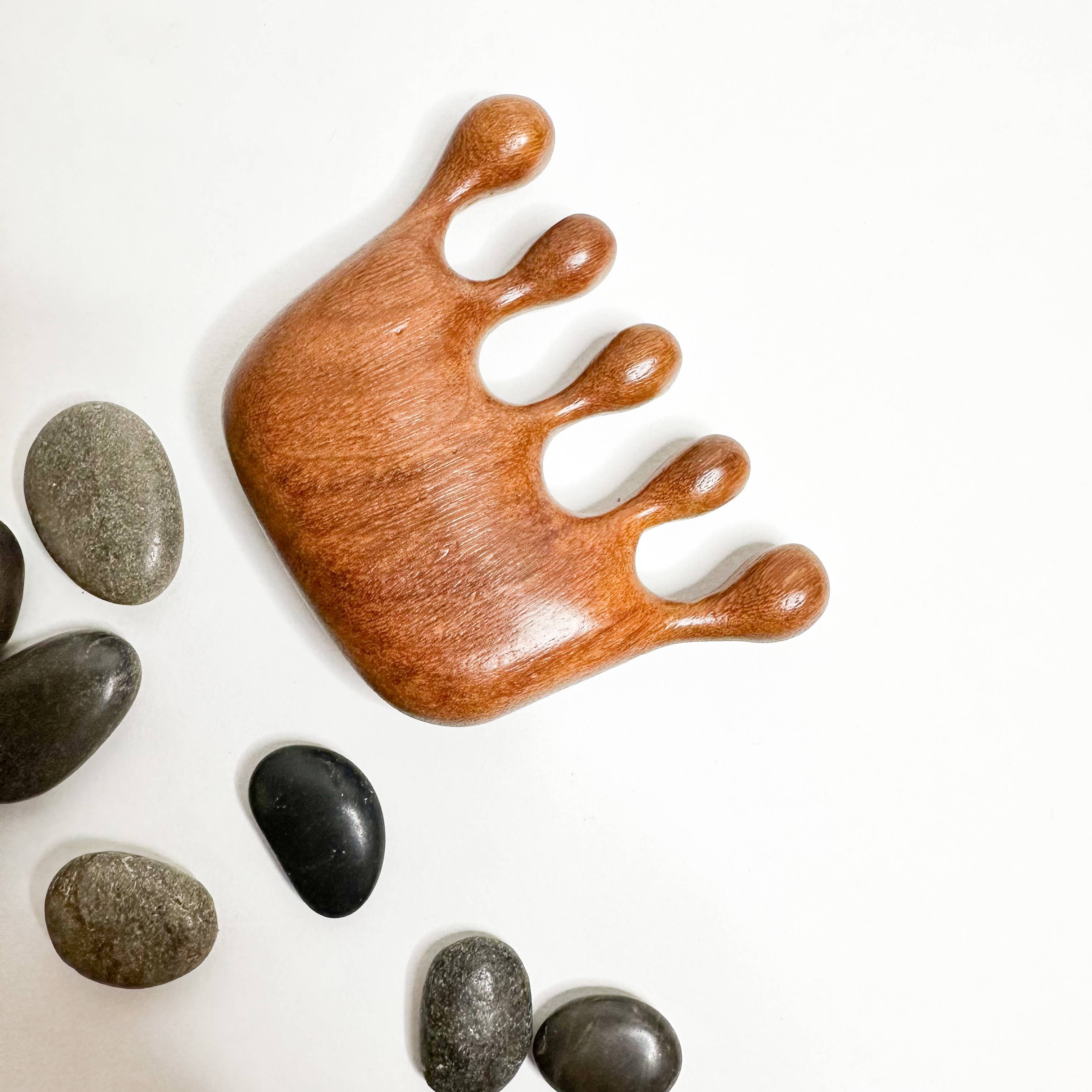 Smile Boutiques - Eco-Friendly Natural Sandalwood Detangling Comb