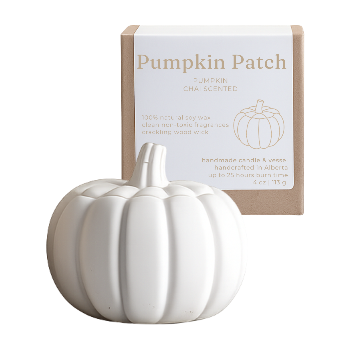Studio Akiyo - Pumpkin Jar Soy Candle Pumpkin Chai | Fall Autumn