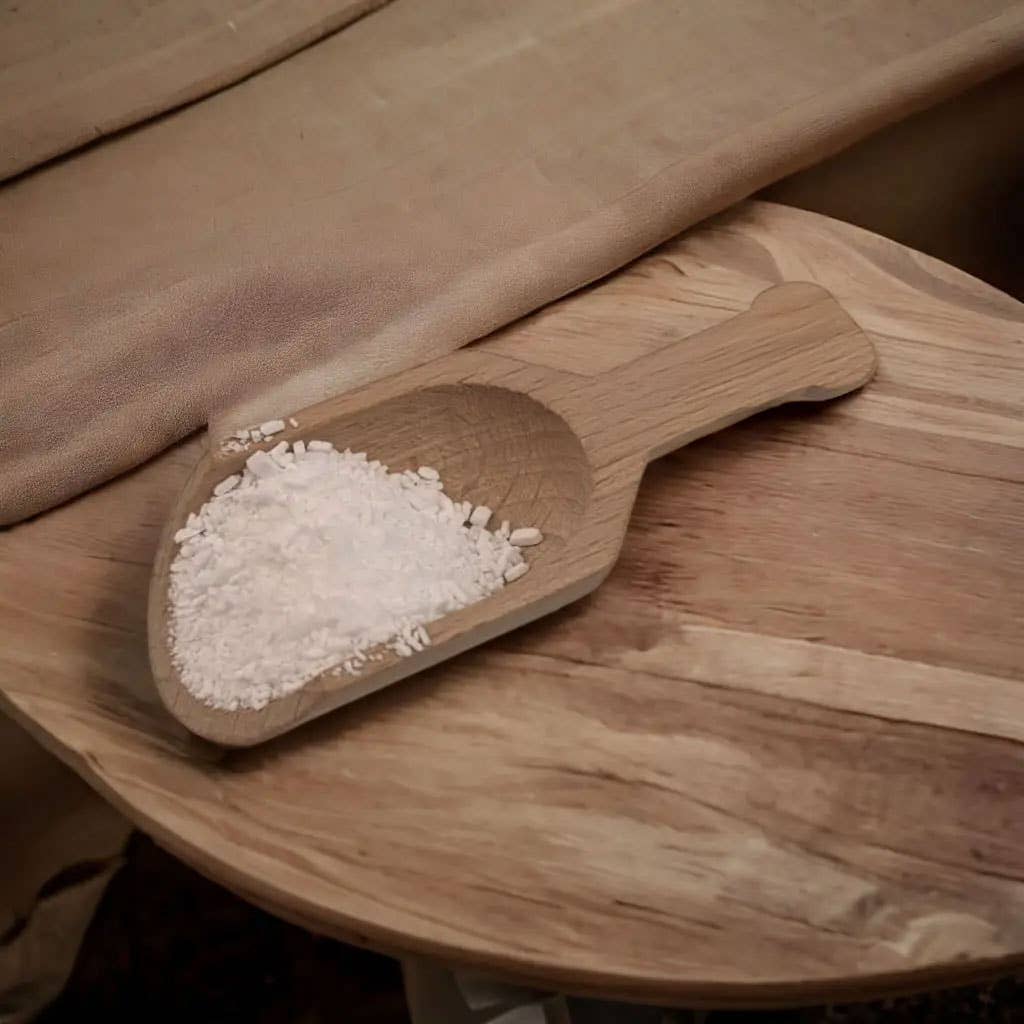 Mini Bamboo Spoon Scoop for Bath Soaks