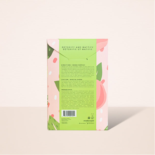 Maskeraide - Matcha Clay Mask – Detox & Pore Cleansing (3 Pack)