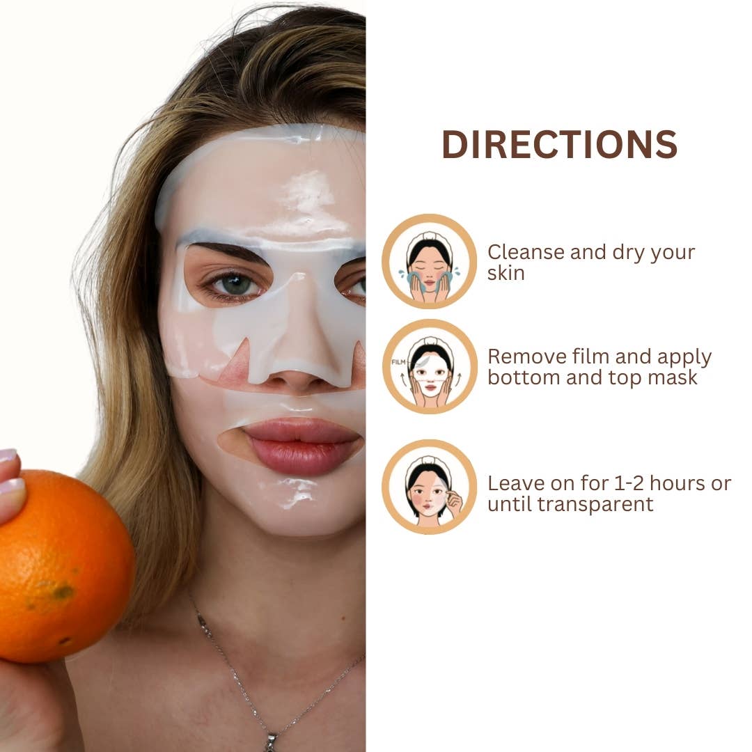 Maskeraide - Vitamin C Hydrogel Face Mask – Brightening Melting Mask