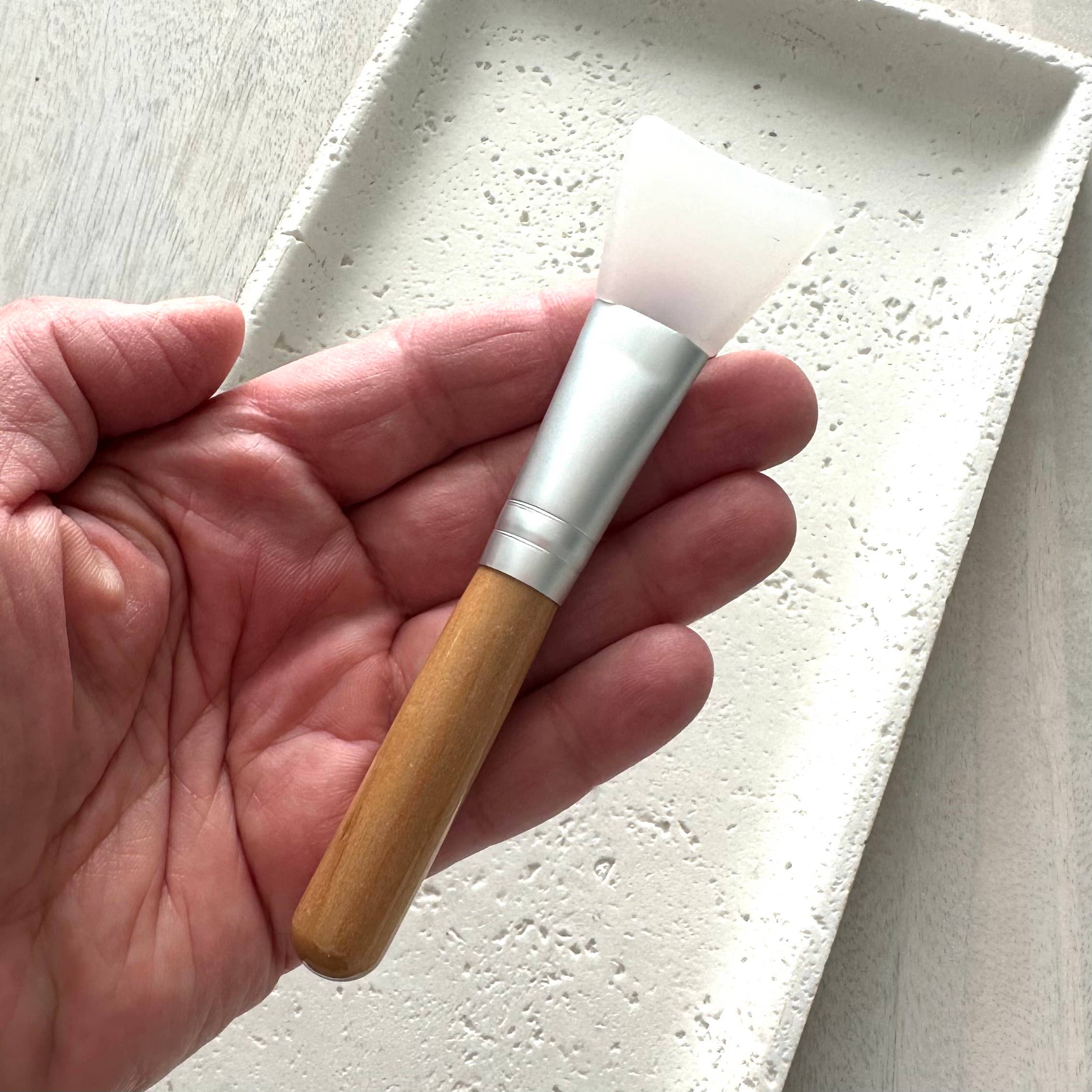 Spa Wooden Face Mask Applicator Large