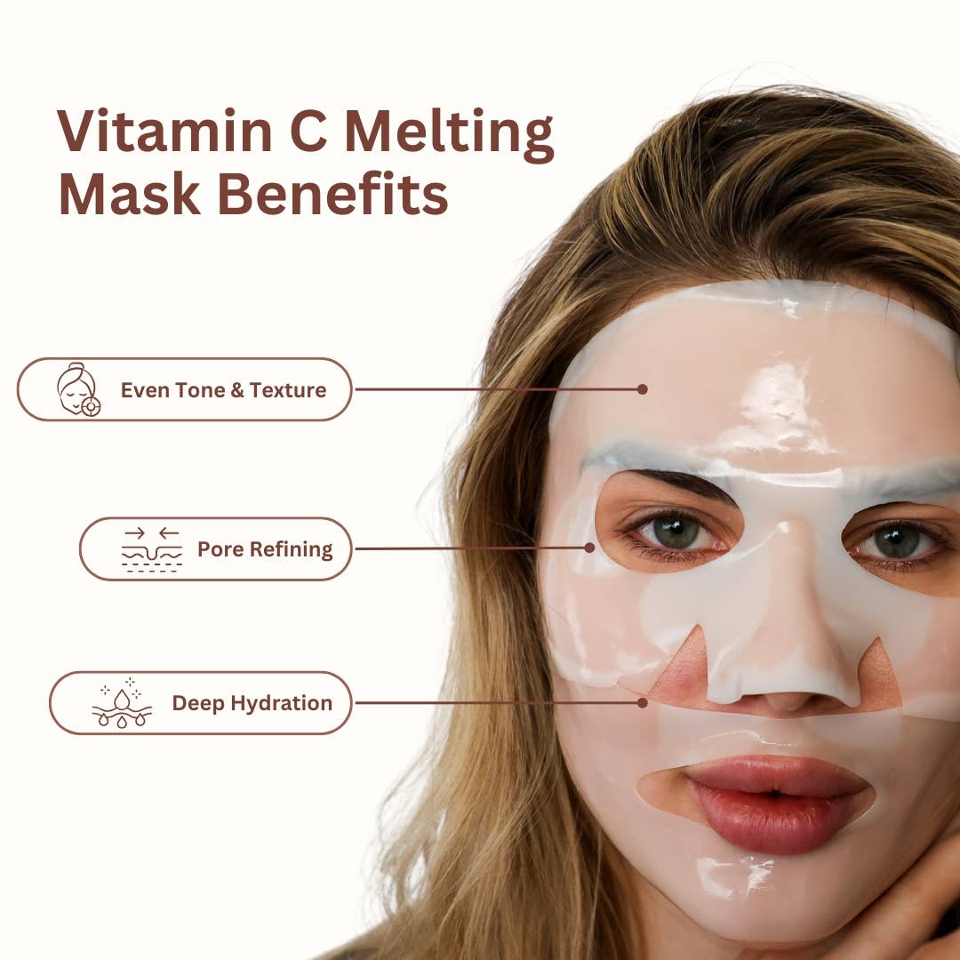 Maskeraide - Vitamin C Hydrogel Face Mask – Brightening Melting Mask