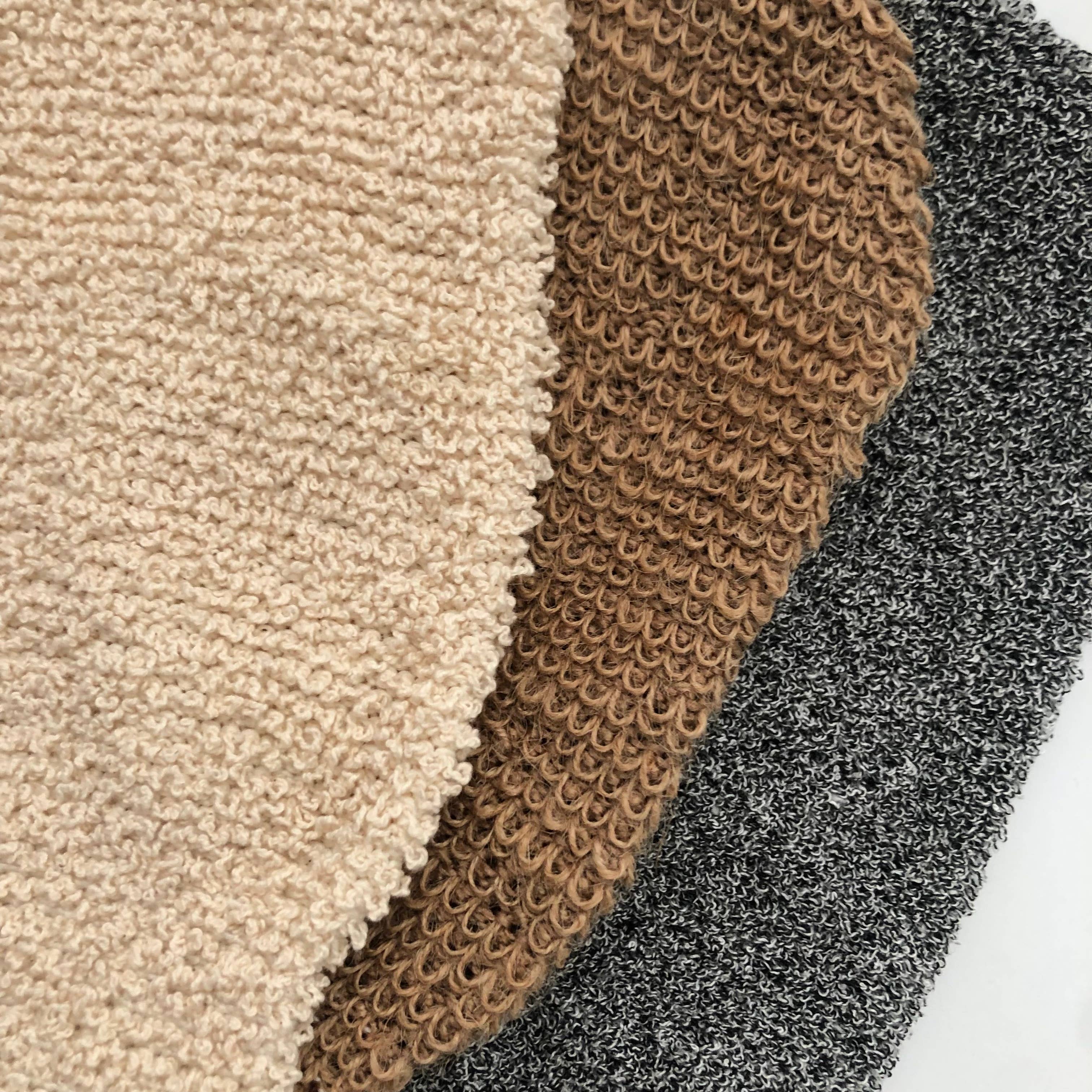 Bath hemp fiber body exfoliating scrubber glove: Beige